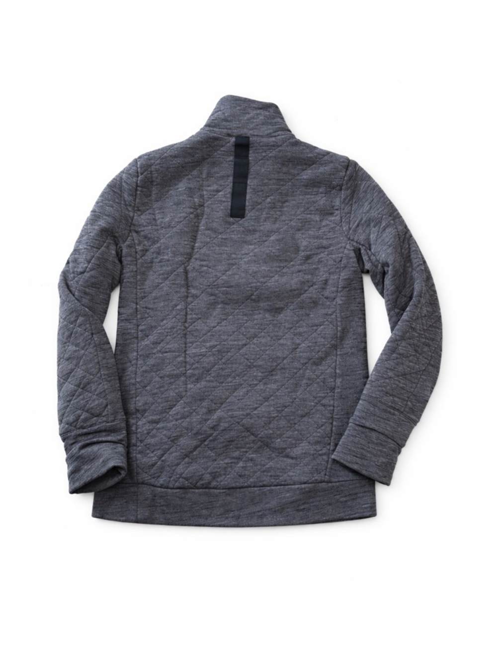 Lululemon Athletica Forever Warm Quilted Pullover Gray Size 2 - Picture 3 of 6